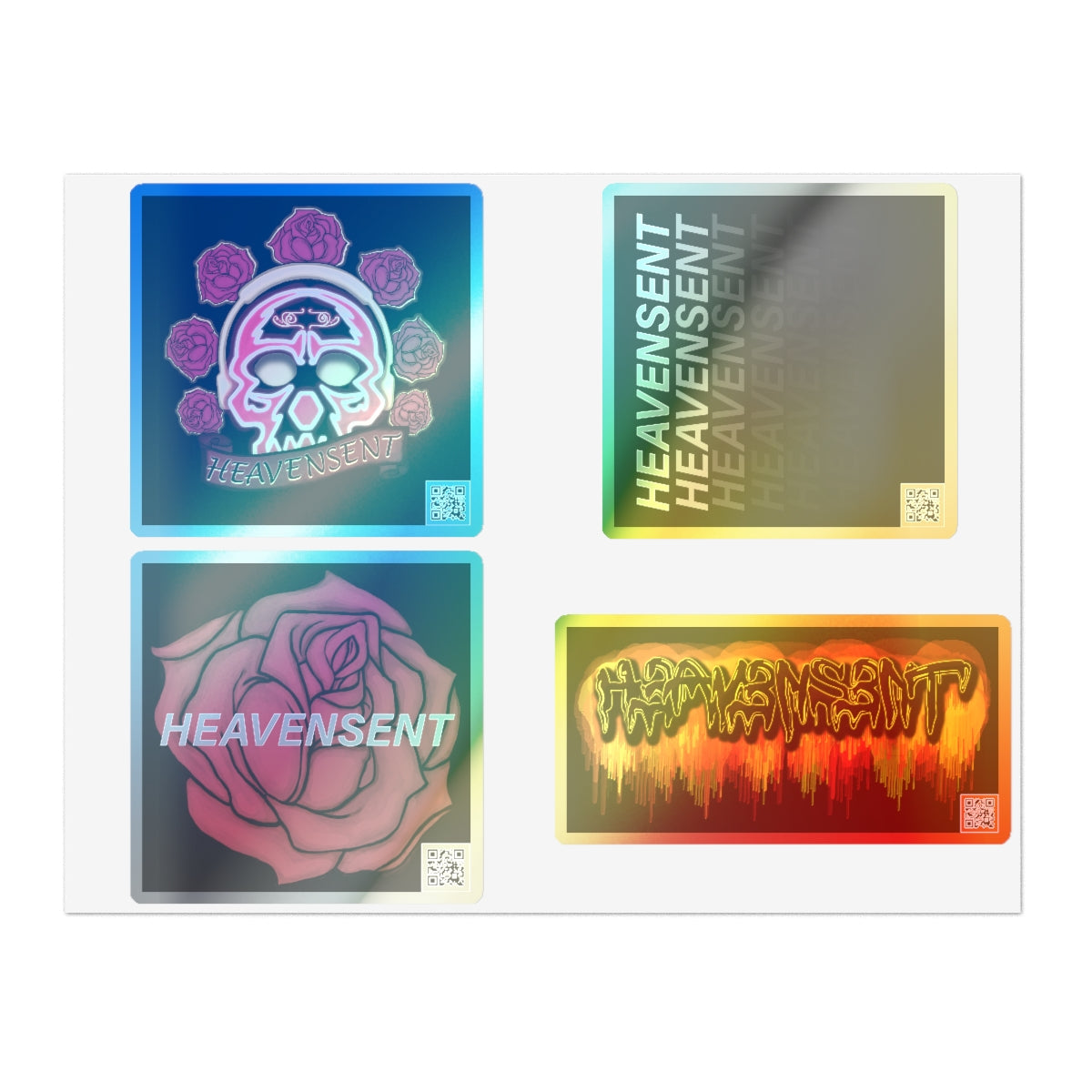 Heavensent Holographic Sticker Sheets